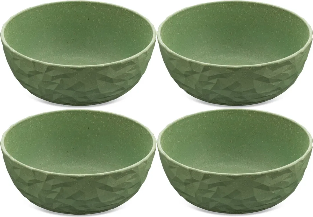 Koziol Club Bowl Kom Groen 0,7L - Set van 4