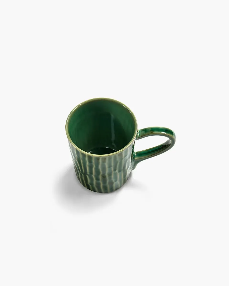 Serax Pascale Naessens Verde Theekop 370ml - Groen - 2 Stuks