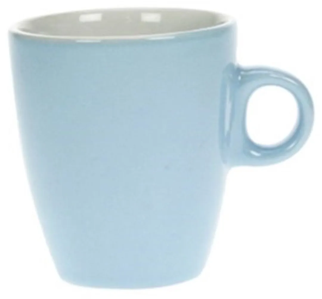 Cosy&Trendy Koffiekopjes 190ml - Lichtblauw - Keramiek - 1 Stuk