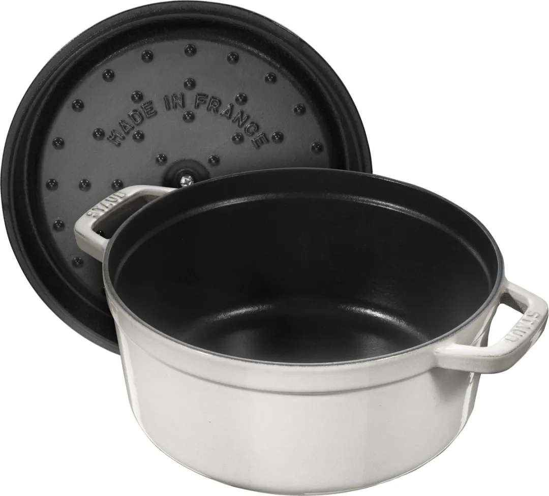 Staub Braadpan/Cocotte 6.7L - Ø28cm - Wit