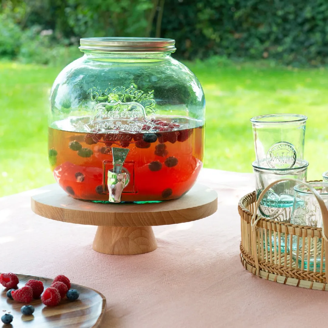 Decoris Drankdispenser 2x - 6L - Transparant