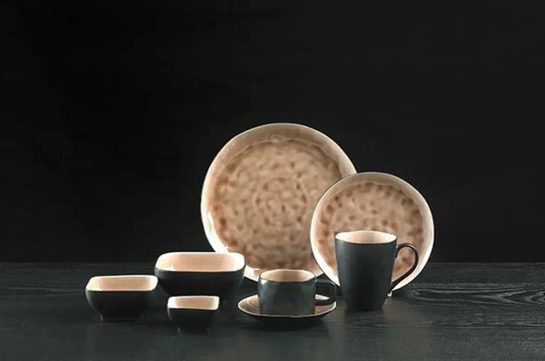 Cosy&Trendy Laguna Schaal Vierkant 7,5x7,5cm - Set van 6