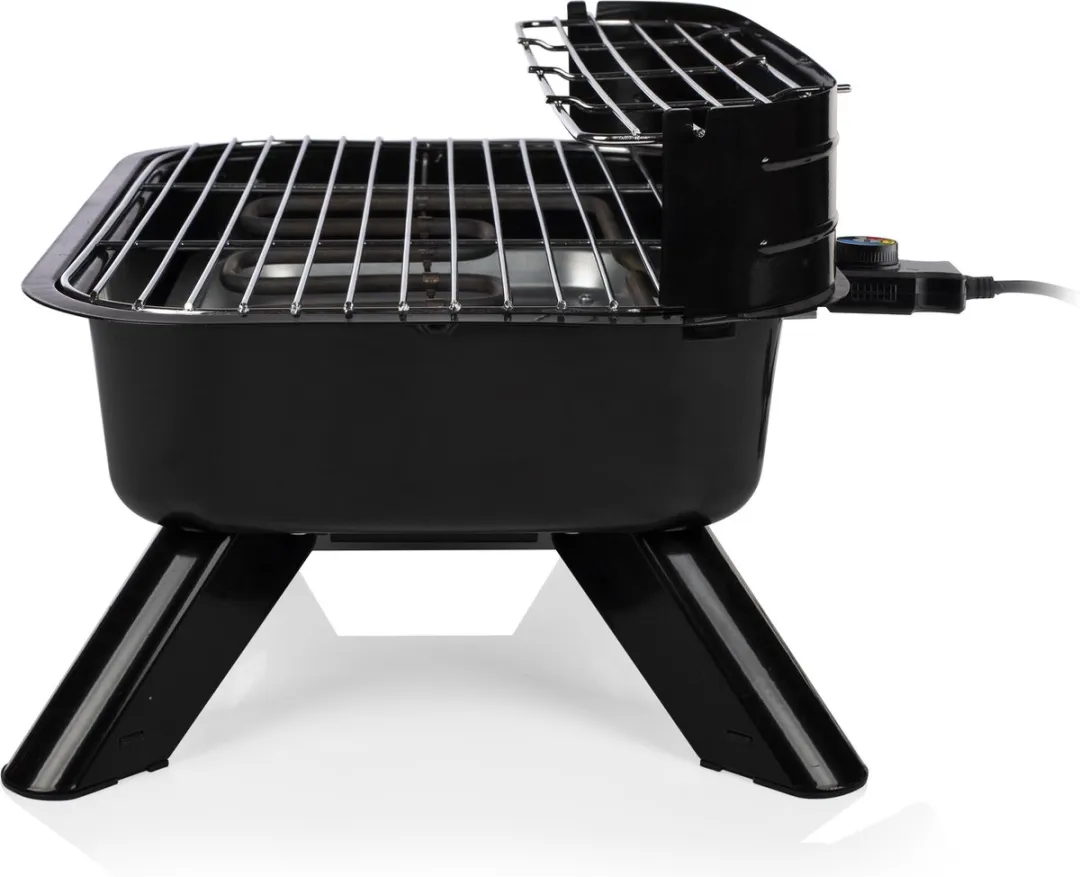 Princess 112252 Hybride Barbecue 2000W - 32cm - Zwart