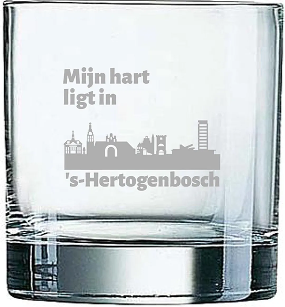 Arcoroc Den Bosch Gegraveerd Whiskeyglas 38cl
