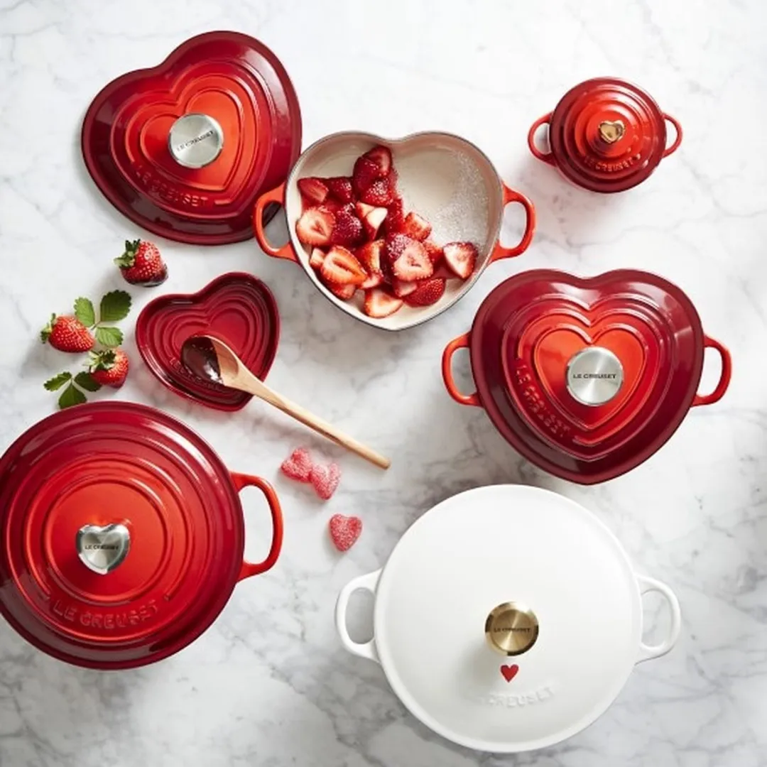 Le Creuset Signature Braadpan 20cm - Kersenrood - afbeelding 6 van 6