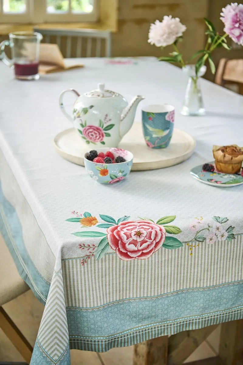 Pip Studio Blushing Birds Theepot 1,6L - Wit Porselein