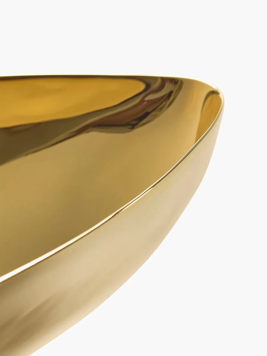 Serax Les Objets Mouleversants Marcel Bowl M - 30.5x13.5x5.5cm - Goud