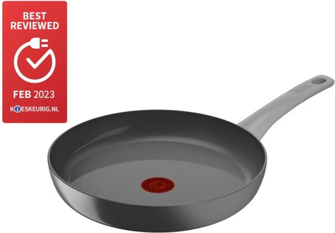 Tefal Renew ON Koekenpan 32cm Keramisch - Grijs