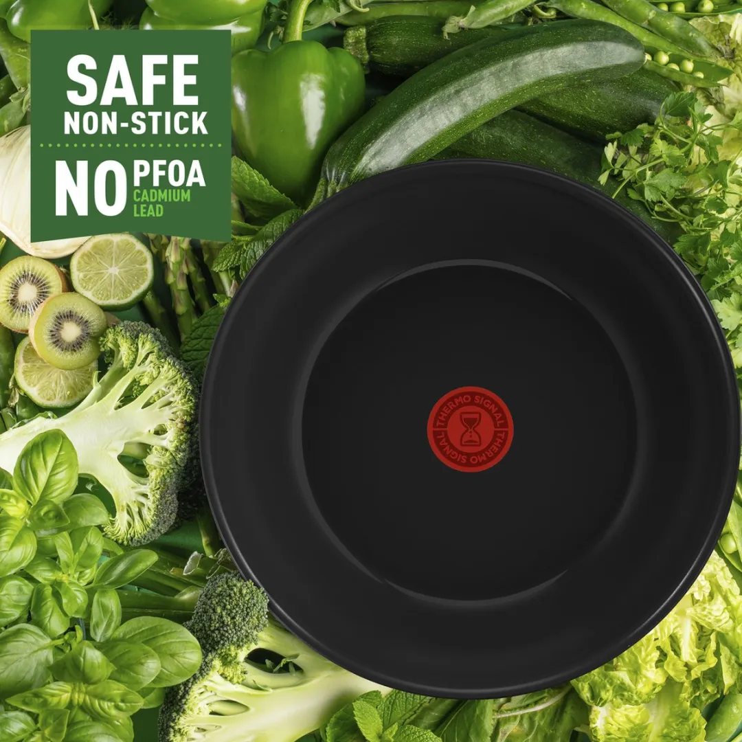 Tefal Renew Black ON Keramische Wokpan 28cm - Inductie