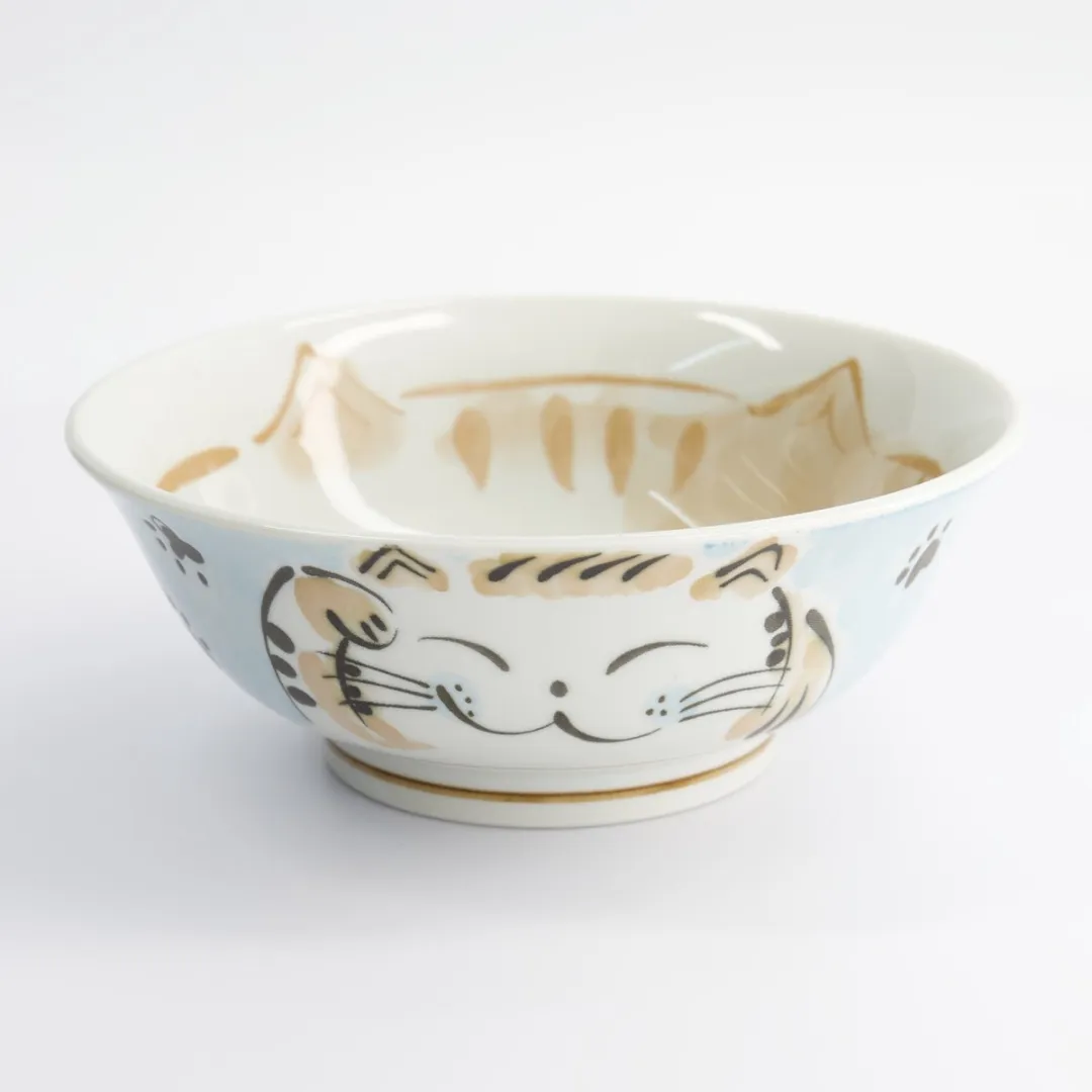 Tokyo Design Studio Kawaii Blauwe Ramen Bowl 21558