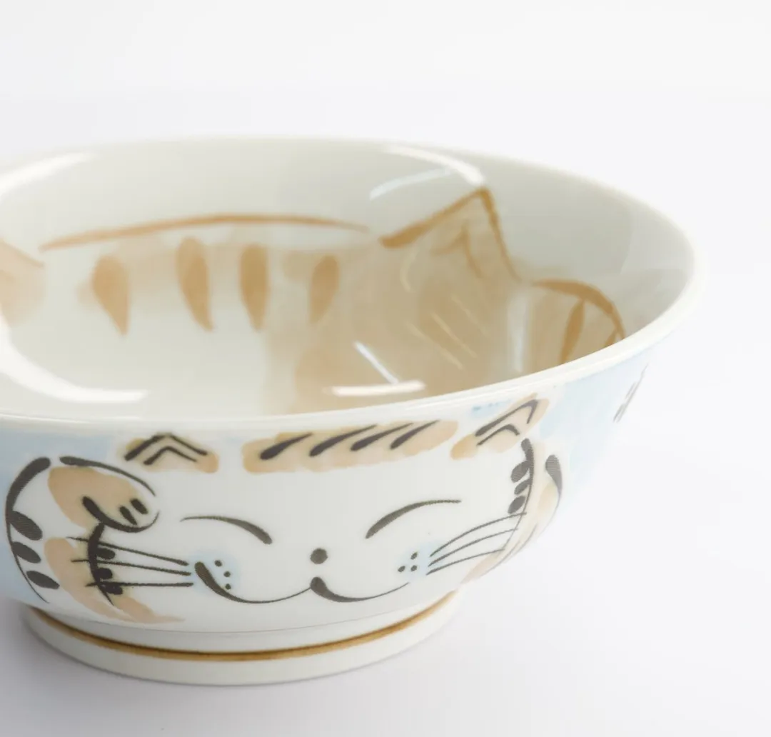 Tokyo Design Studio Kawaii Blauwe Ramen Bowl 21558 - 1000ml