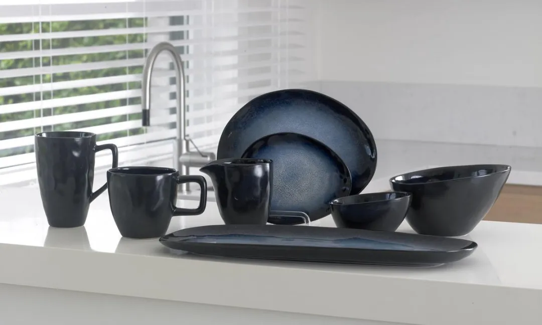 Cosy&Trendy Sapphire Koffiekopjes - 24cl - Set van 6