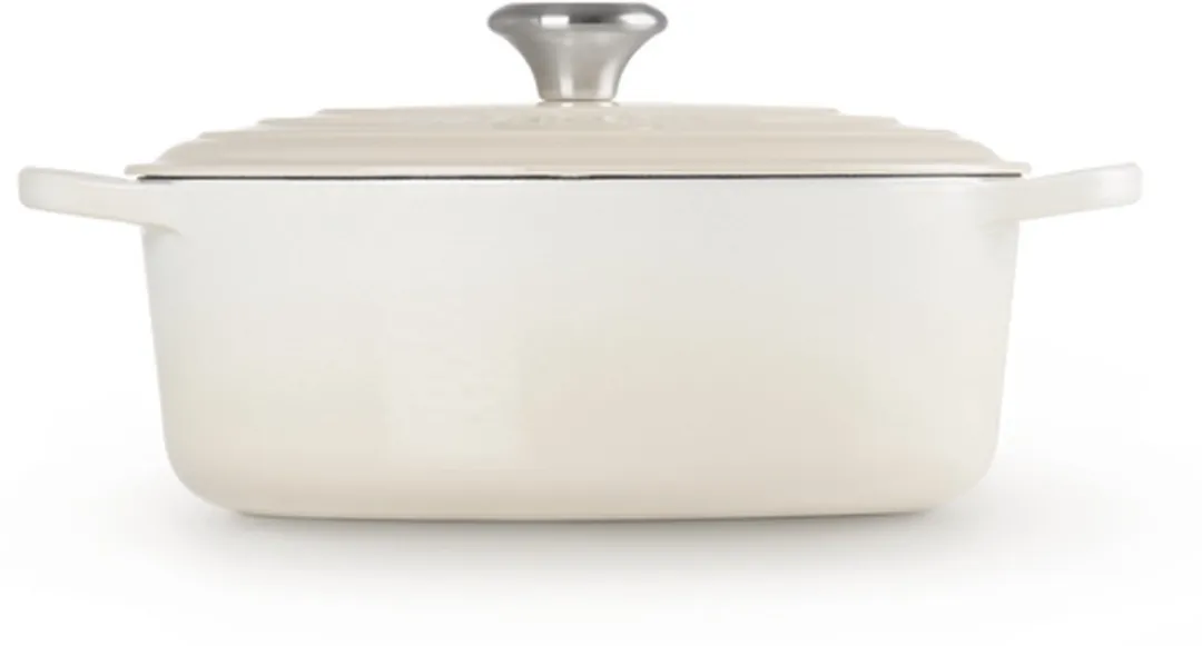 Le Creuset Ovale Braadpan 29cm - 4,7L - Meringue