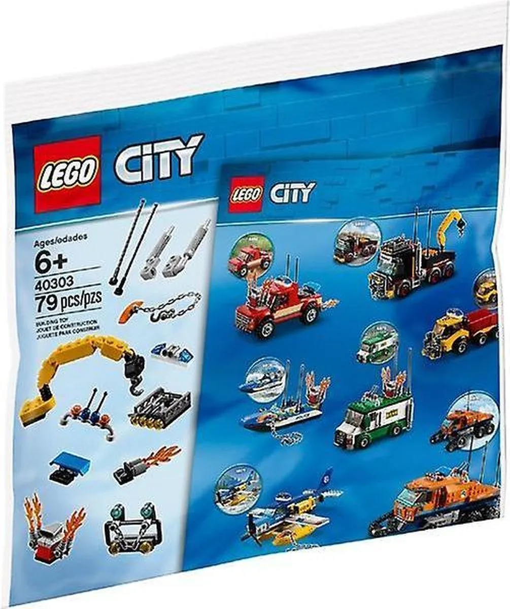 LEGO 40303 Upgrade Mijn Stad Voertuigset