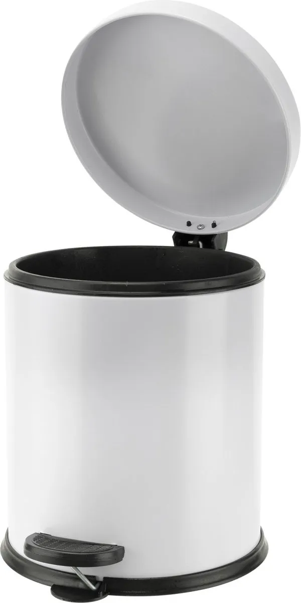 Cosy&Trendy Pedaalemmer 5L - Wit
