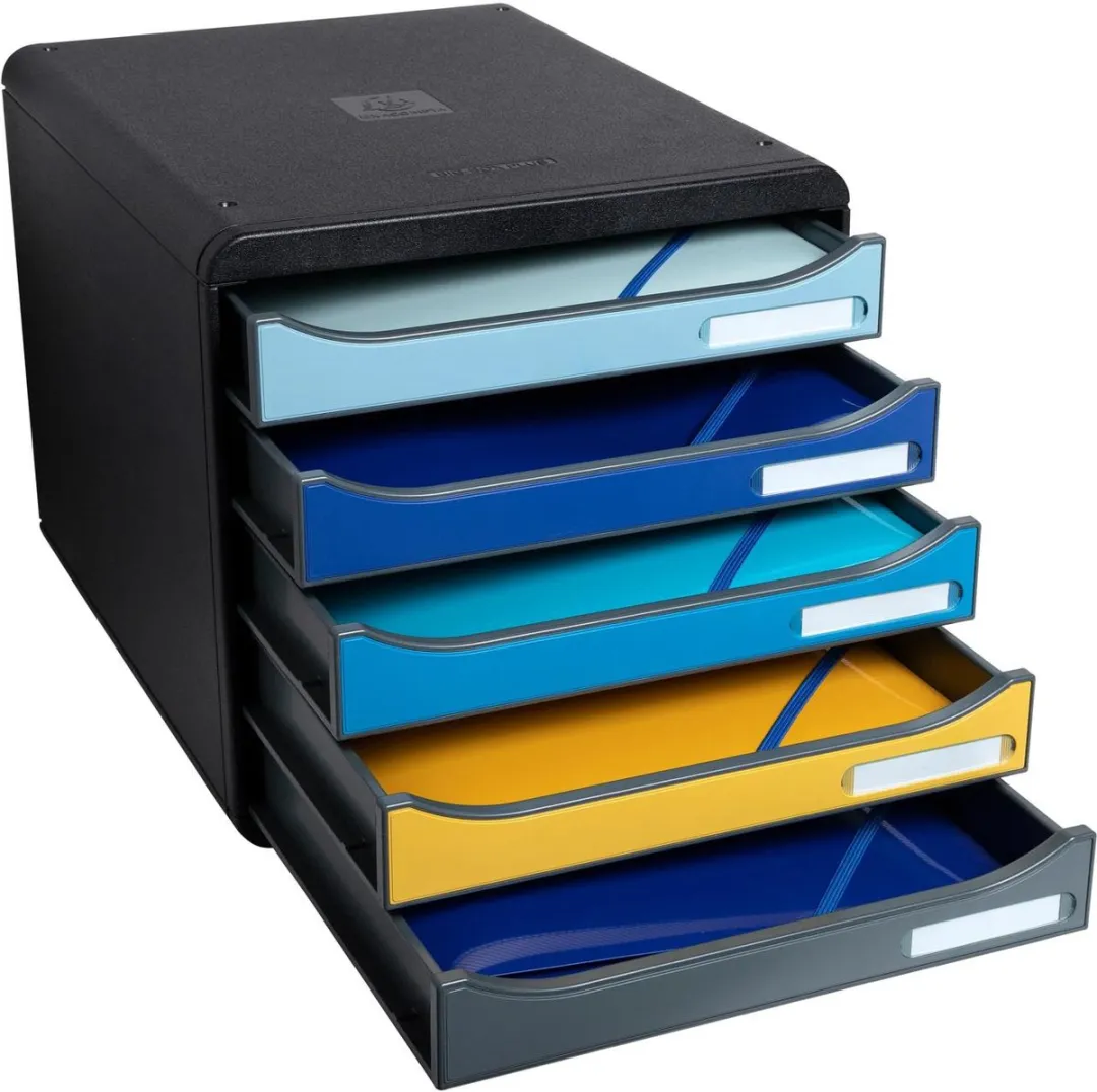 Exacompta Ladenblok Big Box Plus 5 Lades - Geassorteerd