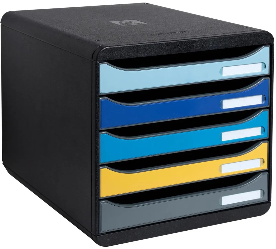 Exacompta Ladenblok Big Box Plus 5 Lades - Geassorteerd