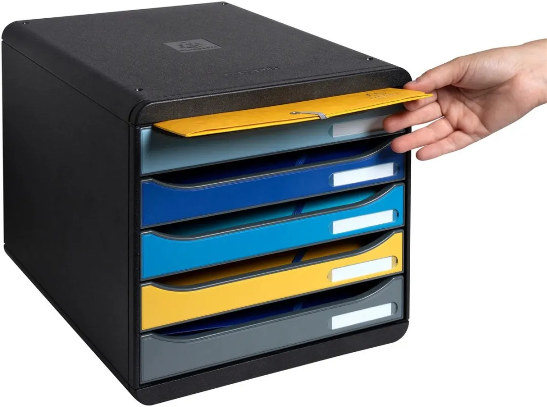 Exacompta Ladenblok Big Box Plus 5 Lades - Geassorteerd
