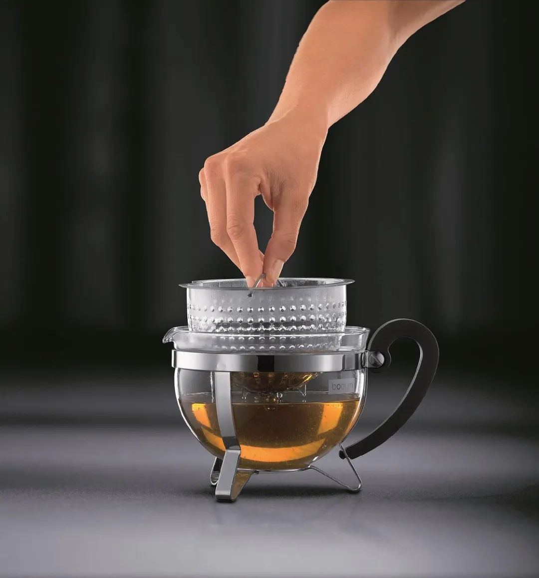Bodum Chambord Theepot 1L - Zwart