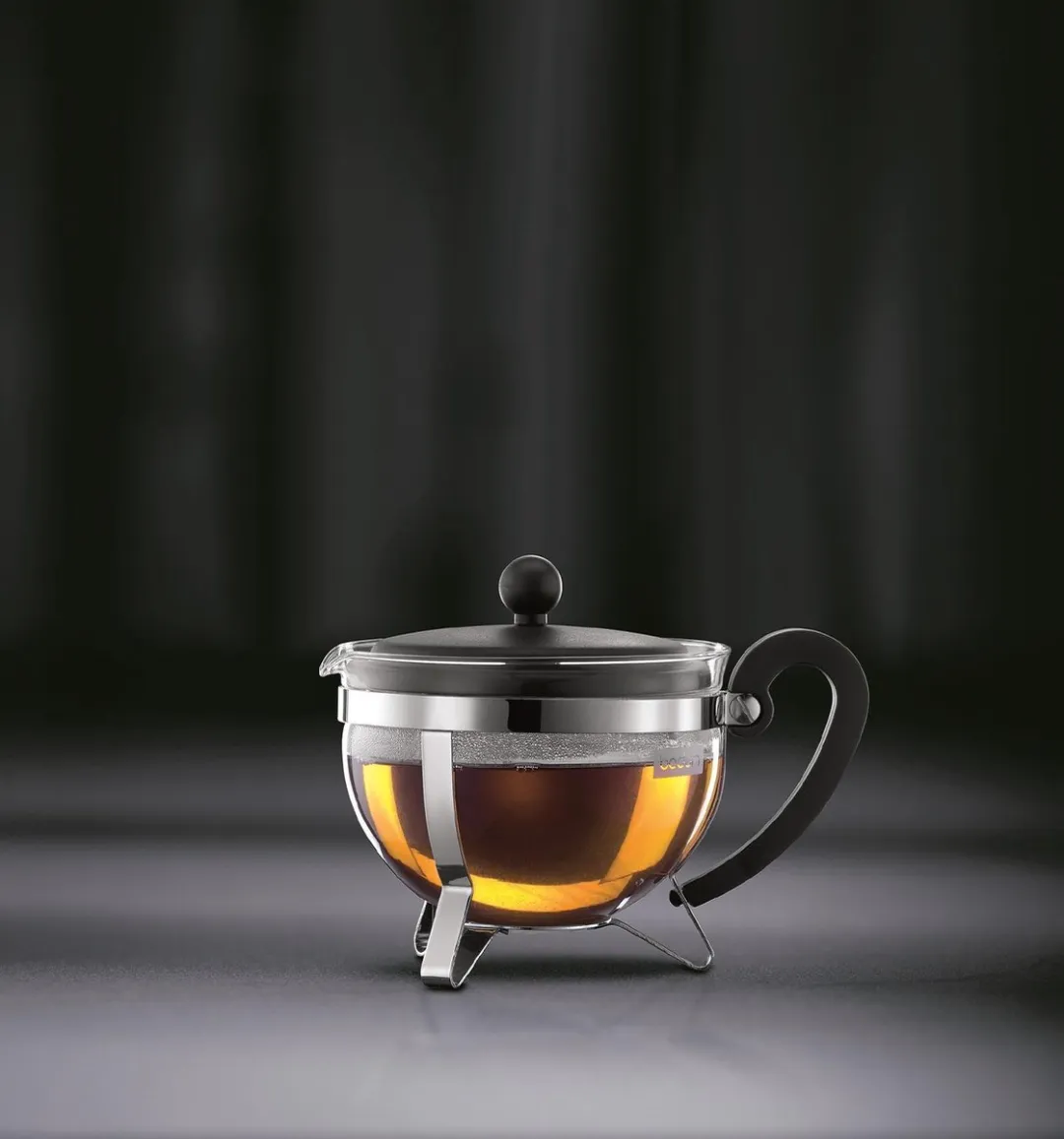 Bodum Chambord Theepot 1L - Zwart