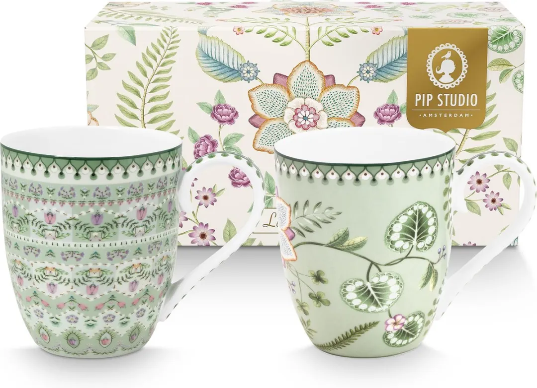 Pip Studio Lily & Lotus Mokken XL 450ml
