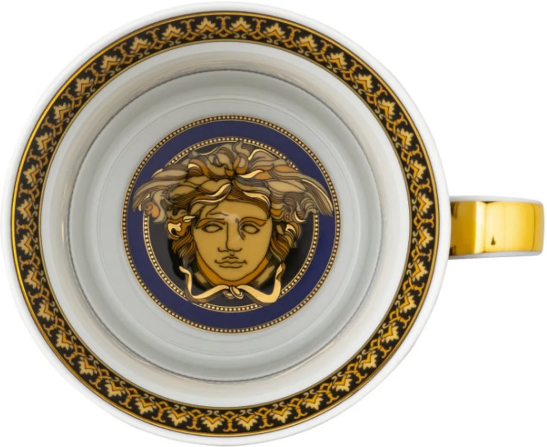 Rosenthal Versace Mok met deksel 0,35L - Blauw