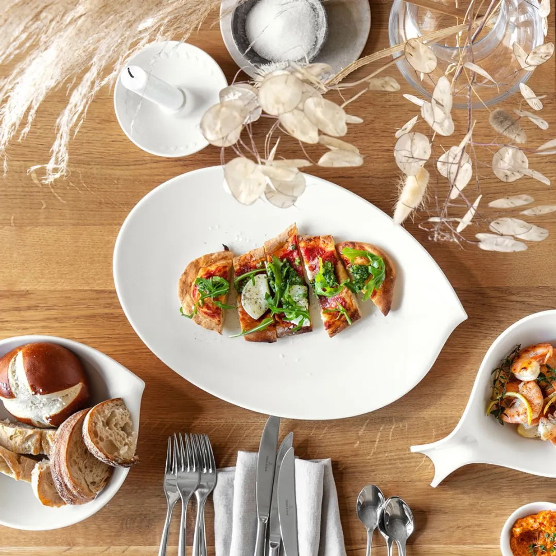 Villeroy & Boch Flow Vleesschaal - Ø36cm - Wit - afbeelding 6 van 6