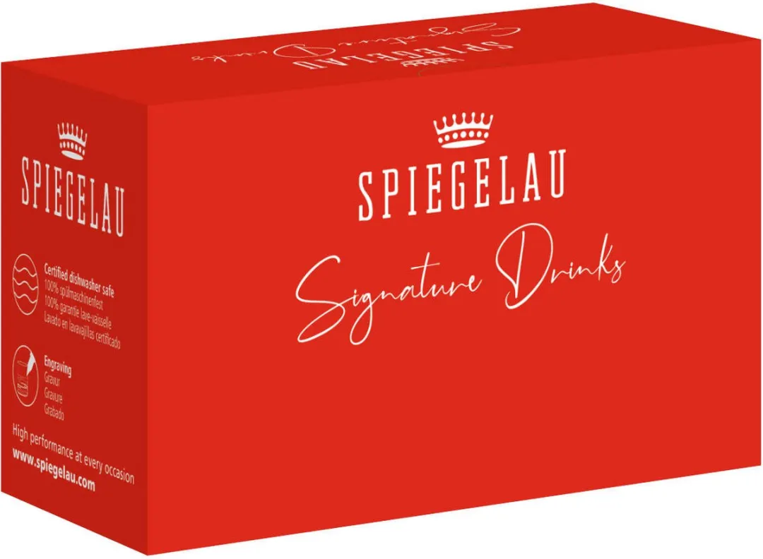 Spiegelau Signature Drinks Circles Glas Set - 2x 330ml