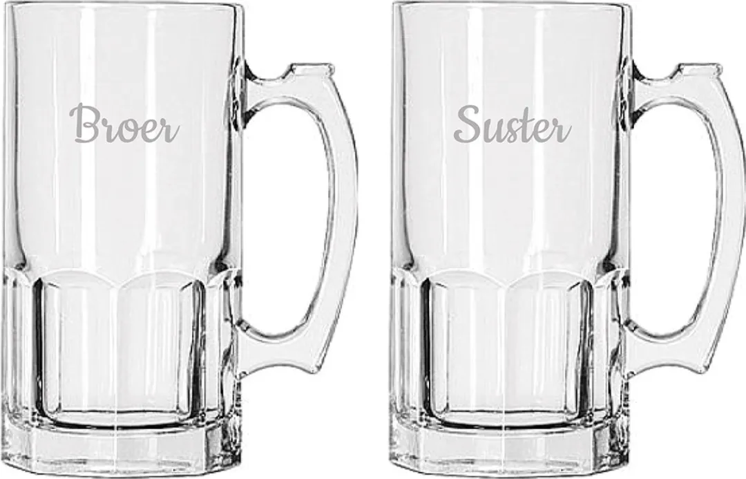Libbey Gegraveerde Bierpul 1ltr