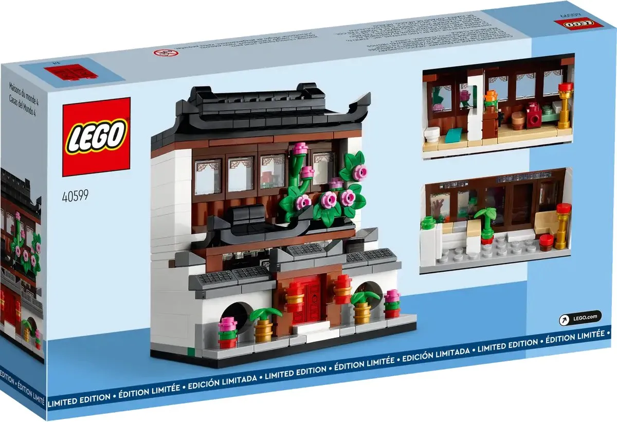 LEGO Huizen van de Wereld 4 40599 - 318 Stenen - Multi