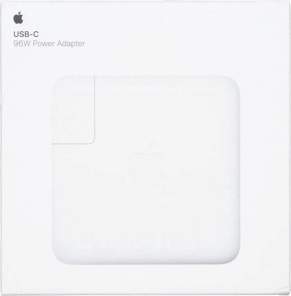 Apple USB-C Power Adapter 96W MX0J2ZM/A - Wit