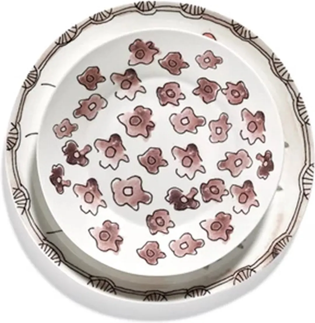 Serax Marni Midnight Flowers Diep Bord