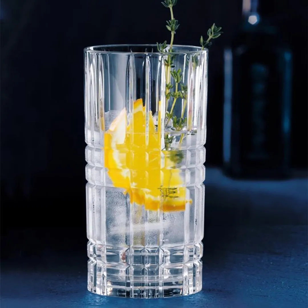 Nachtmann Square Whiskey & Longdrinkglazen 12-delig - 0,44L/0,34L
