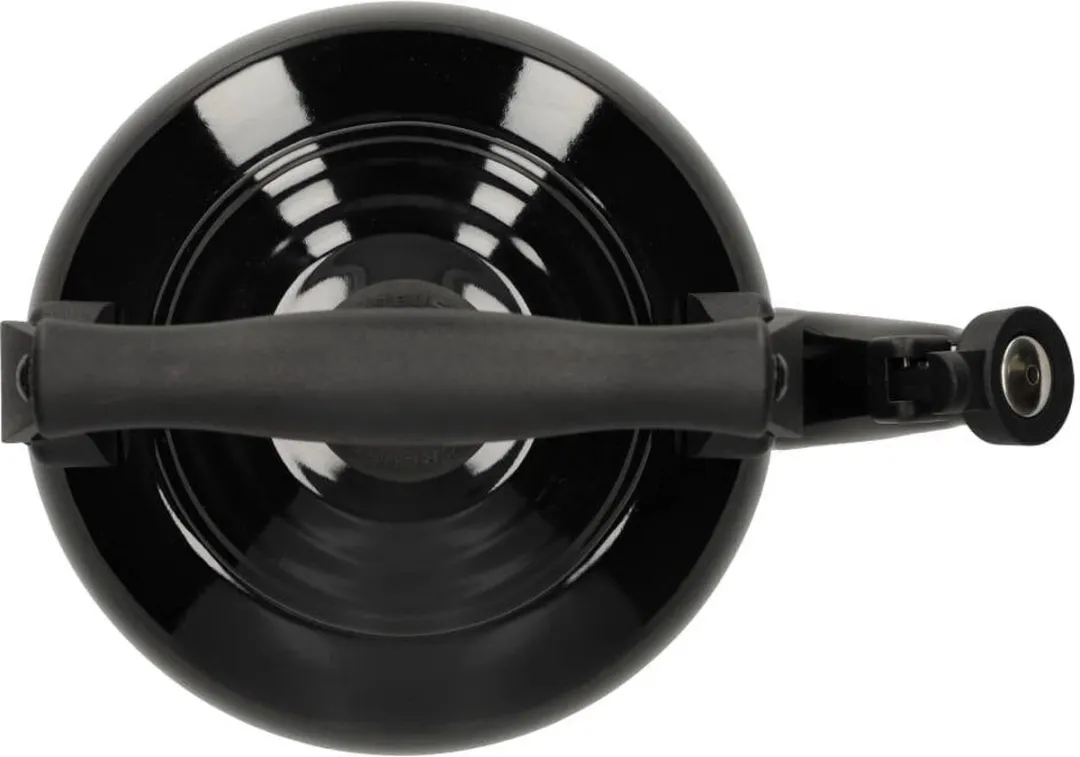 Le Creuset Fluitketel Tradition 2.1L - Zwart - afbeelding 5 van 9