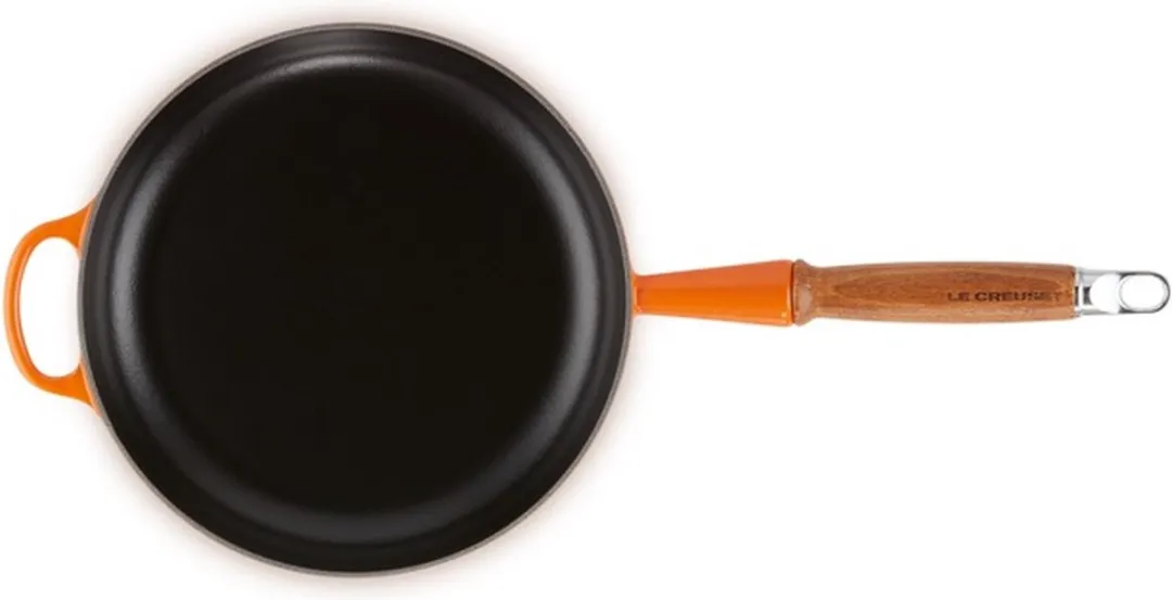 Le Creuset Signature Koekenpan 26cm - Oranjerood - afbeelding 4 van 4