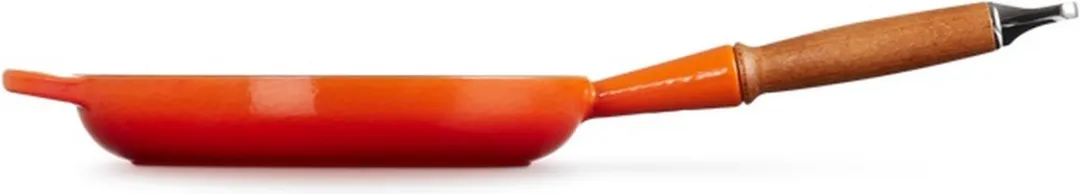 Le Creuset Signature Koekenpan 26cm - Oranjerood - afbeelding 3 van 4