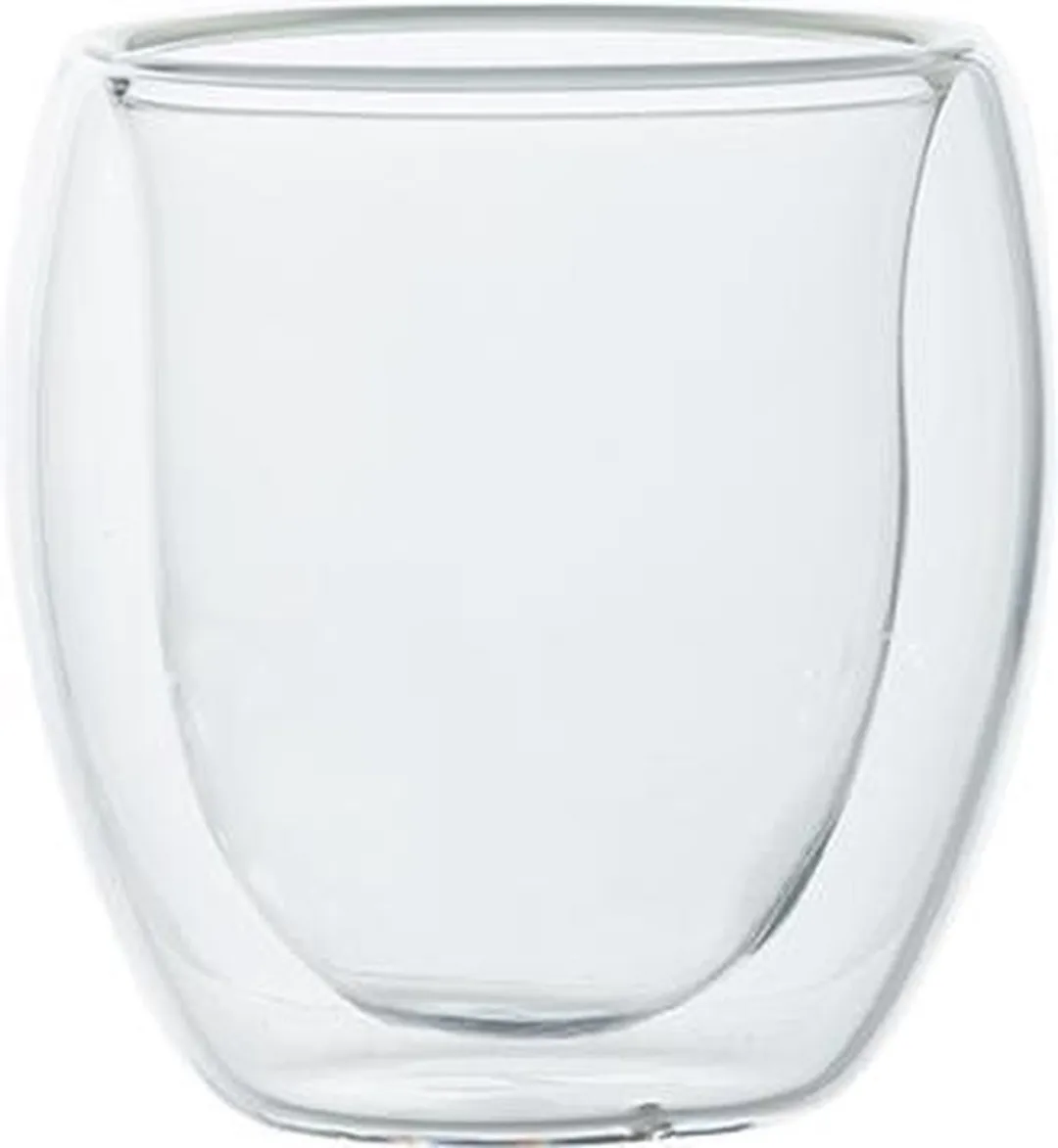 Cosy&Trendy Espressoglazen 80ml - Dubbelwandig - 2 Stuks