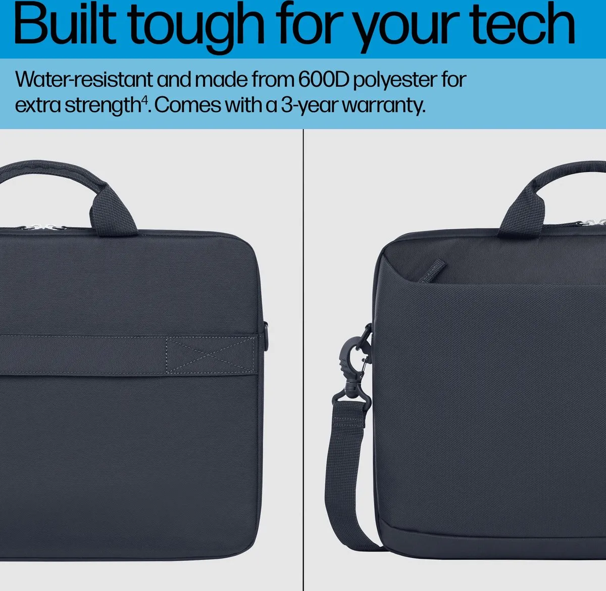 HP 1432993 Laptoptas - 16 inch - Grijs