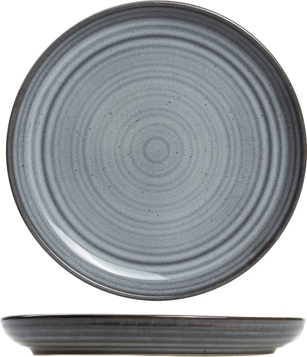 Cosy&Trendy Kentucky Grey Dessertbord 21,5cm