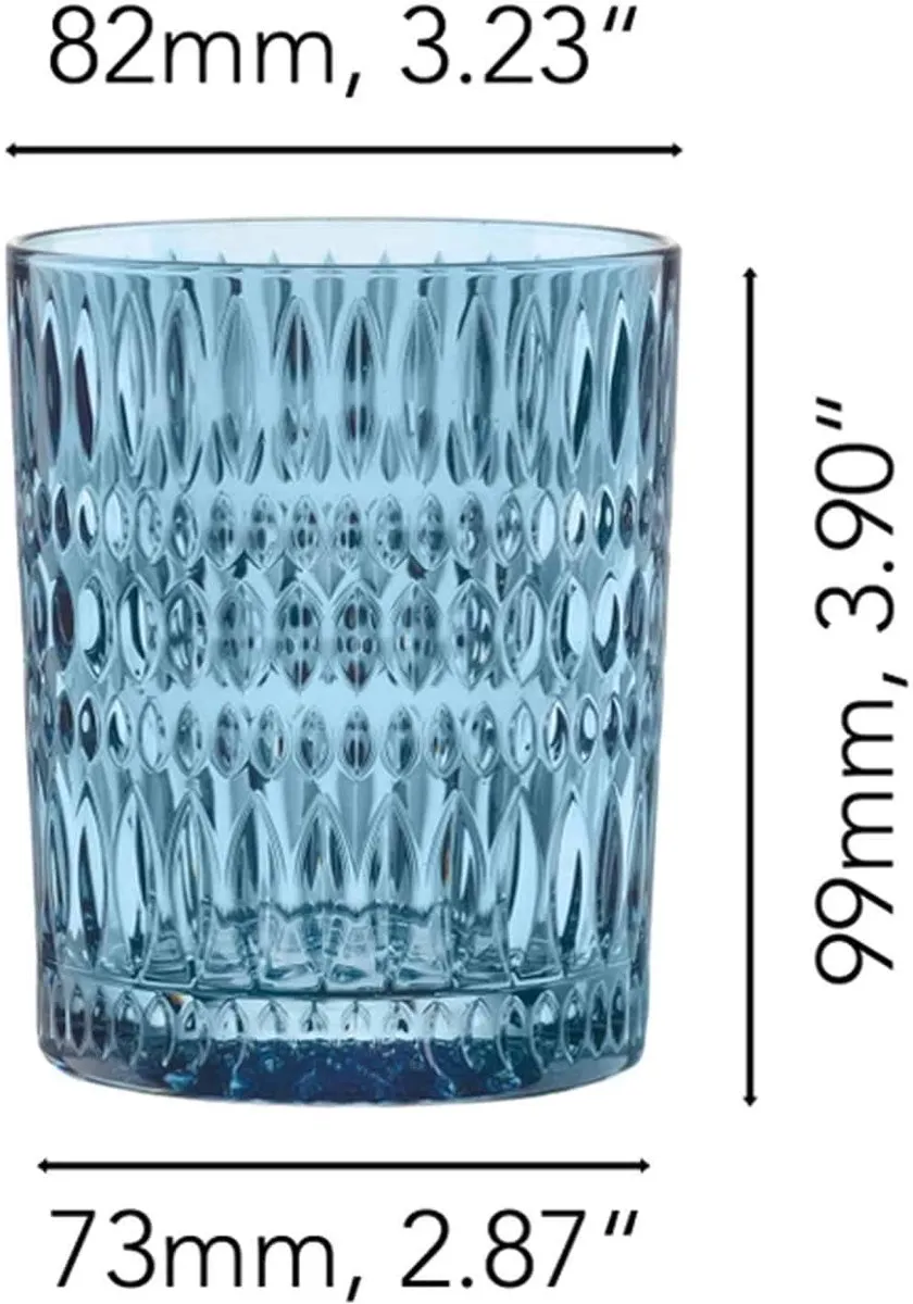 Nachtmann BE105389 Drinkglazen Set - 2 Stuks - Vintage Blauw