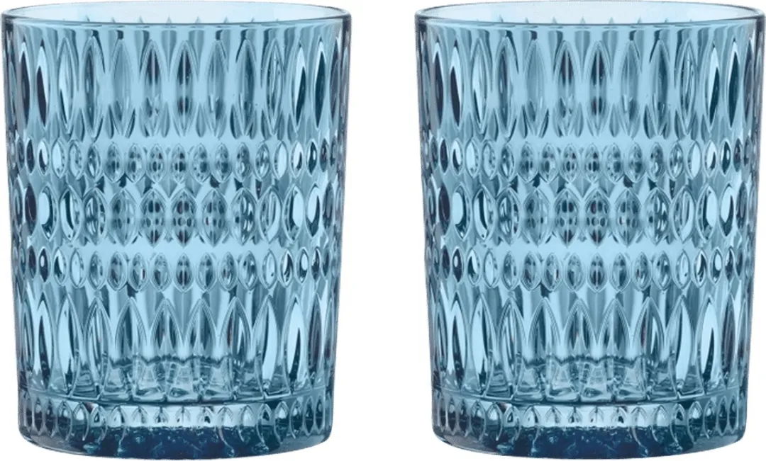 Nachtmann BE105389 Drinkglazen Set - 2 Stuks - Vintage Blauw