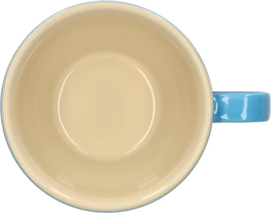 Le Creuset Azure Cappuccino Mok 0,4L - Blauw - afbeelding 6 van 6
