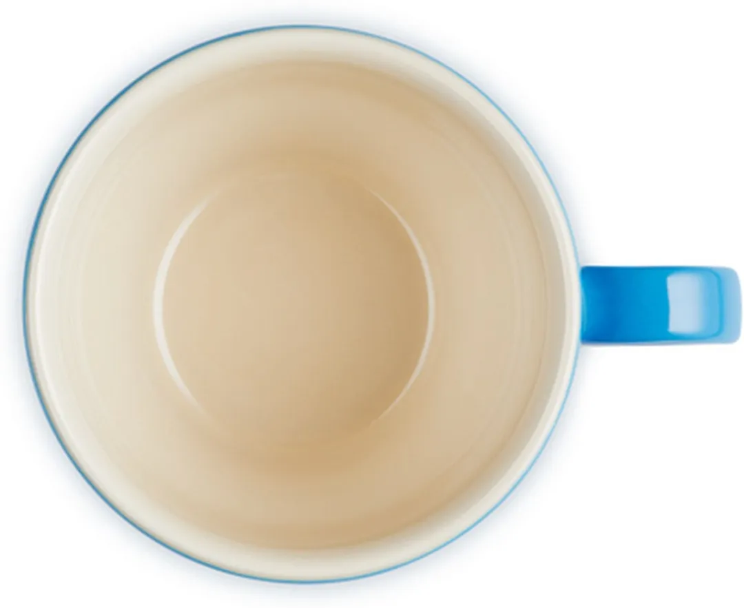 Le Creuset Azure Cappuccino Mok 0,4L - Blauw
