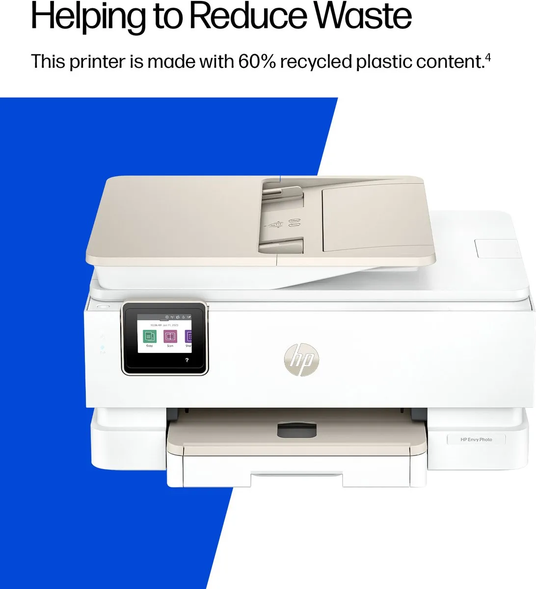 HP ENVY Photo 7930 All-in-One Printer B63K5B - Beige/Wit - afbeelding 6 van 6