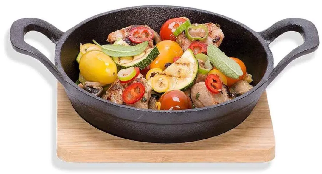 Cosy&Trendy Gietijzer Gratinschaal - Ø 16 cm