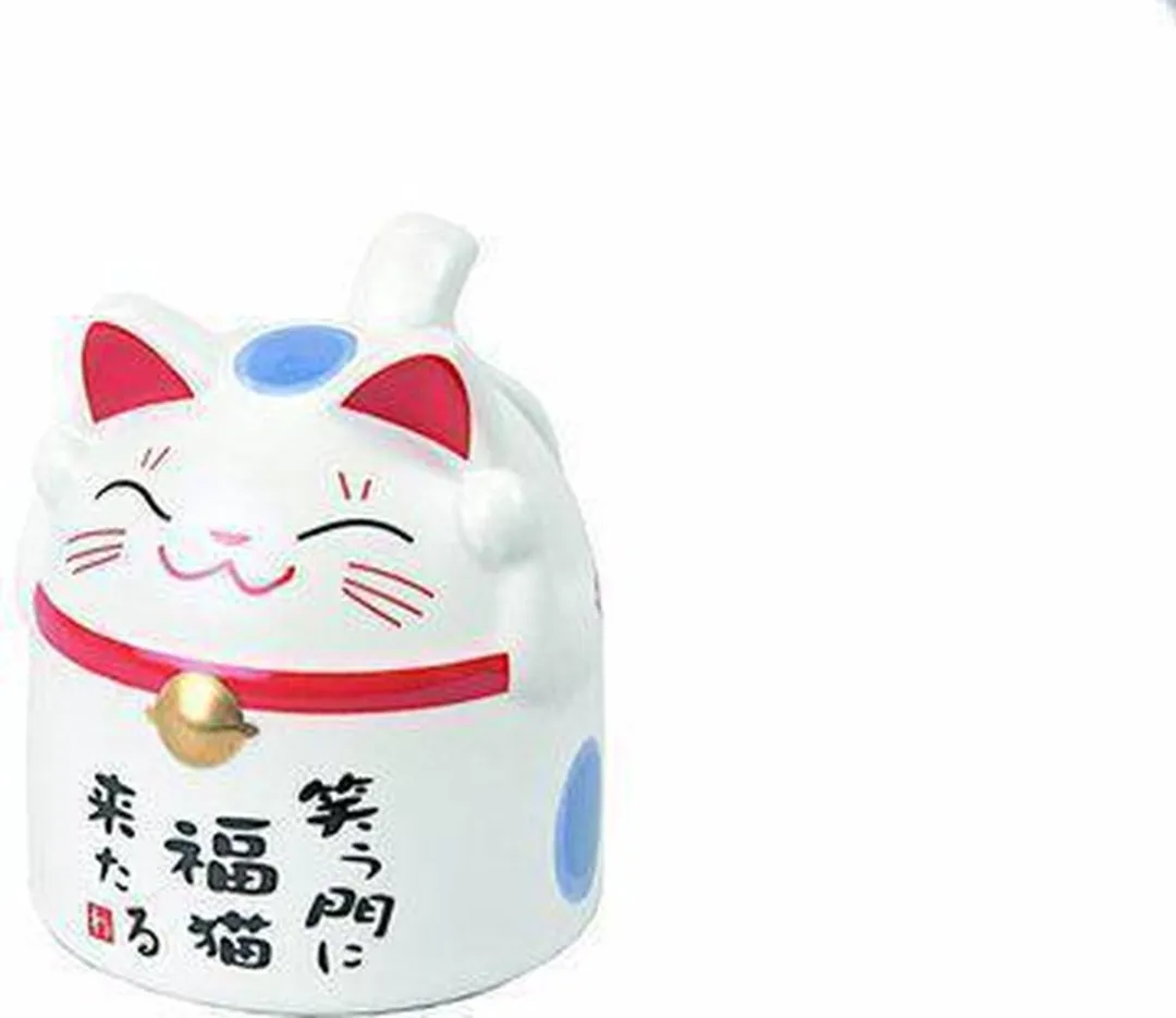Tokyo Design Studio Cat Mug 8076 - 350ml - Blauw - afbeelding 6 van 6