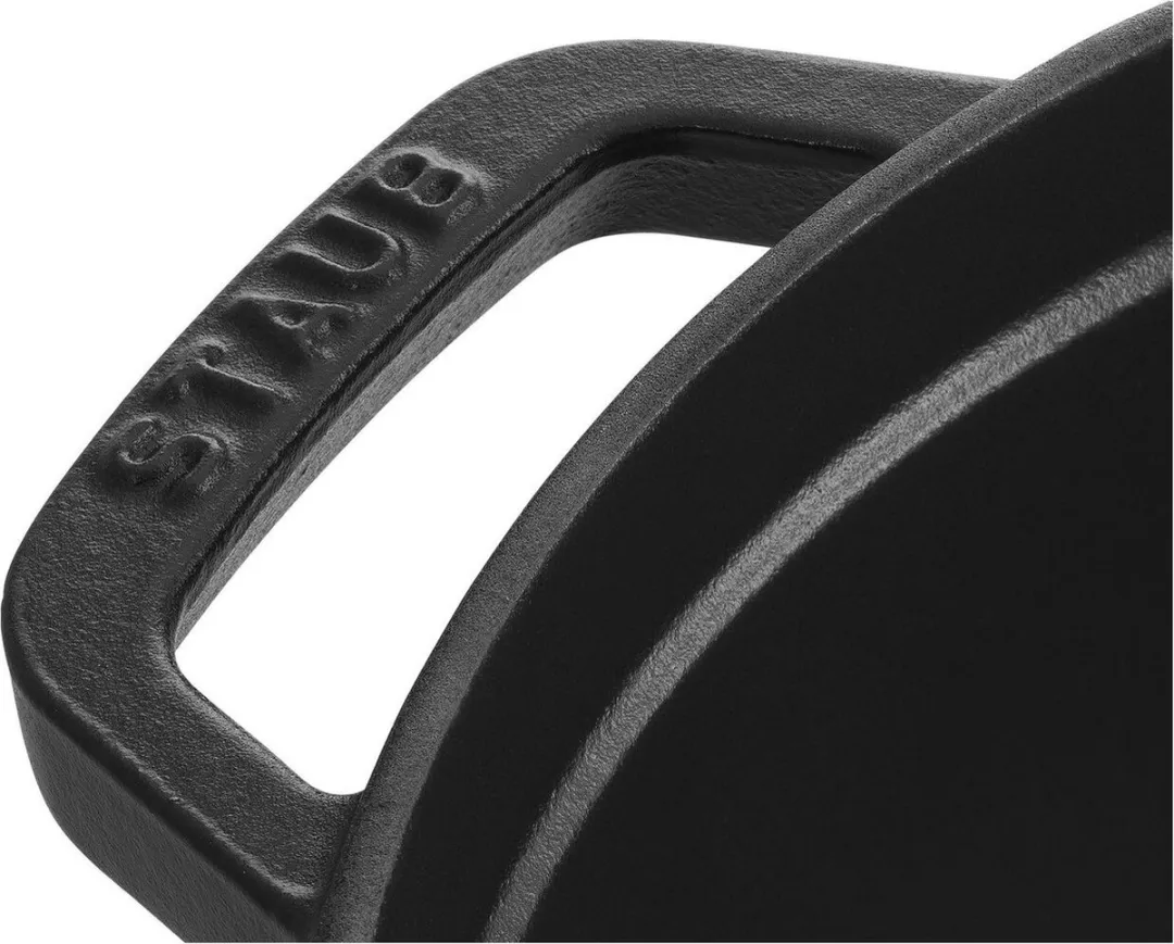 Staub Braadpan - Rond - 24 cm - Zwart