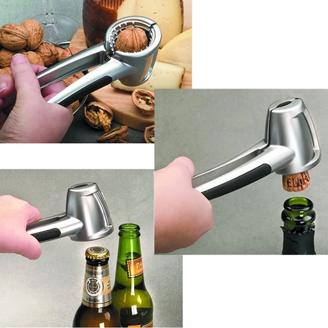 Lacor Notenkraker Zamac - Zilver/Zwart