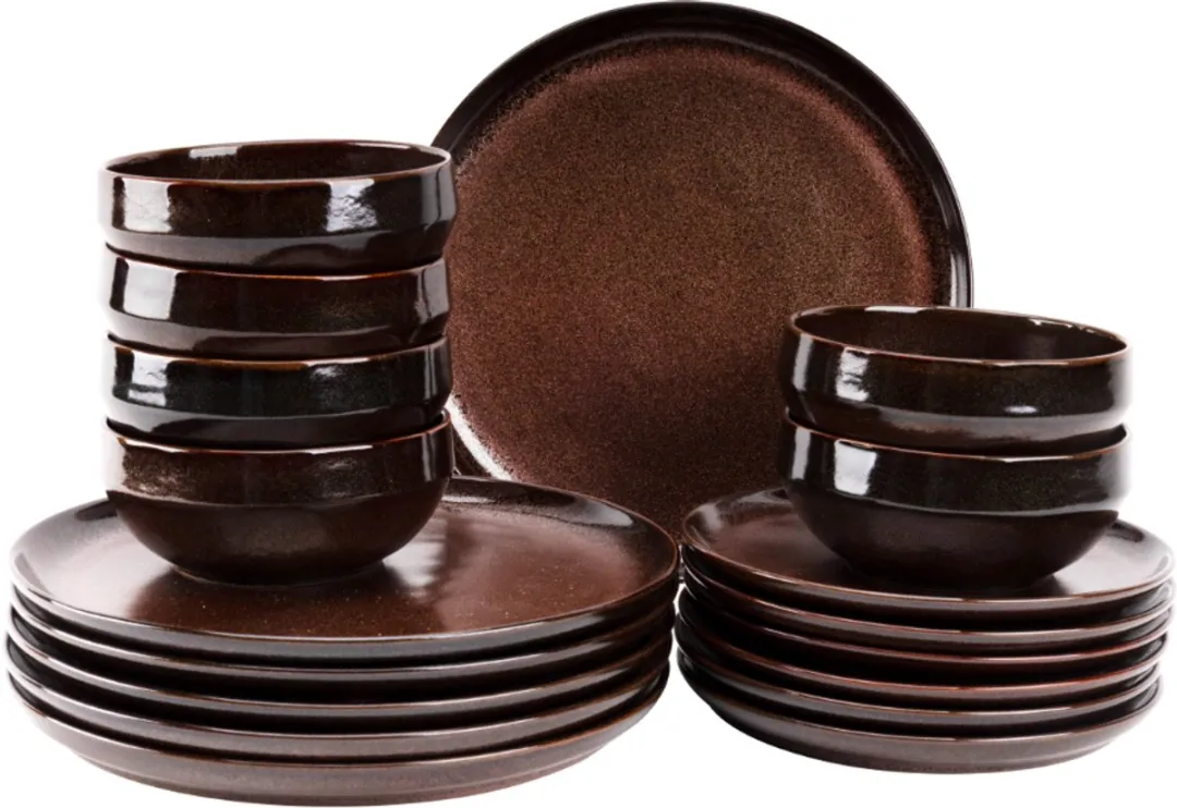 Palmer Serviesset Bama Copper 18-delig