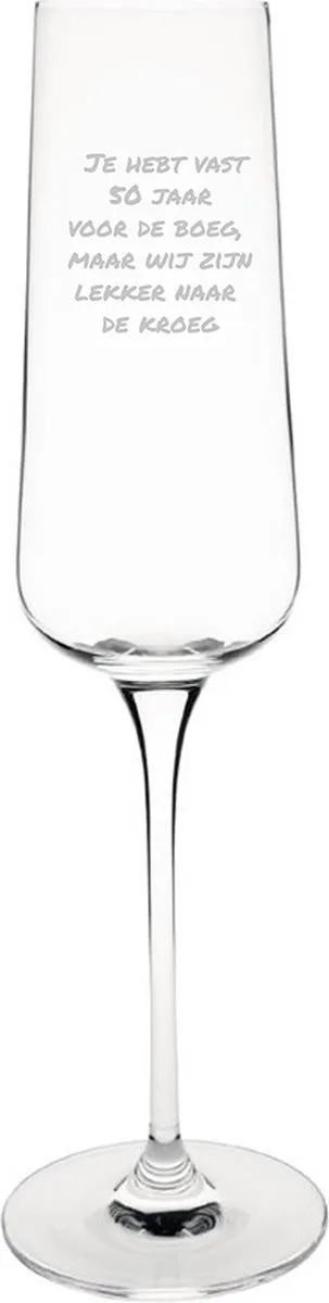 Olympia Gegraveerd Champagneglas 27cl